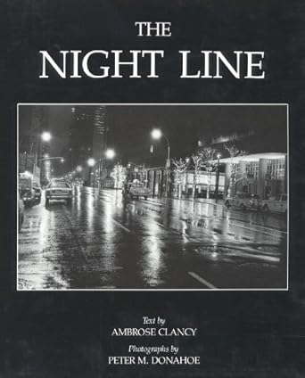 the night line 1st edition ambrose clancy 094153345x, 978-0941533454