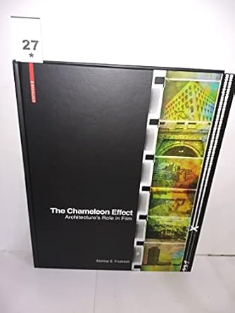 the chameleon effect architectures role in film 1st edition dietmar froehlich 3035611904, 978-3035611908