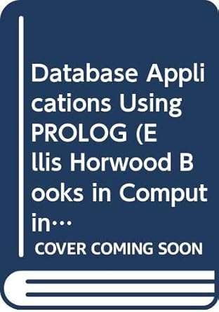 database applications using prolog 1st edition robert lucas 0470211660, 978-0470211663
