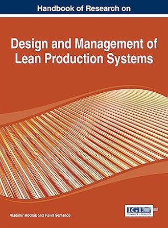handbook of research on design and management of lean production systems 1st edition vladimir modrak ,pavol