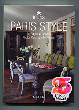 paris style 1st edition taschen ,deidi von schaewen 3836507757, 978-3836507752