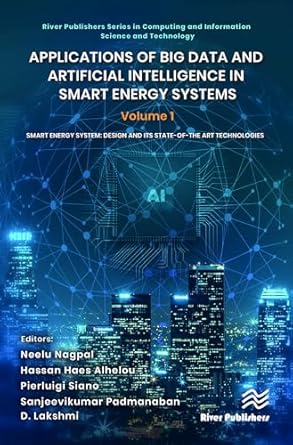 applications of big data and artificial intelligence in smart energy systems volume 1 smart energy system