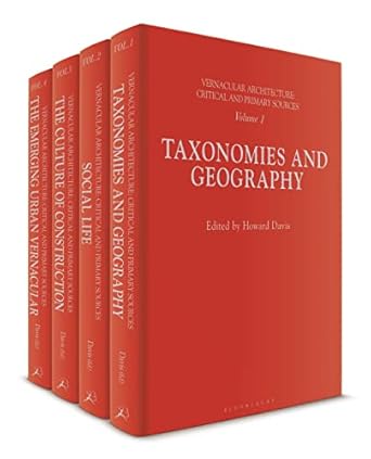 vernacular architecture critical and primary sources 1st edition howard davis 1474283918, 978-1474283915