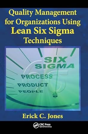 quality management for organizations using lean six sigma techniques 1st edition erick jones 1439897824,