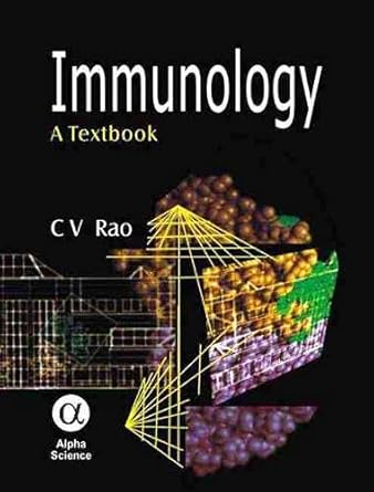 immunology a textbook 1st edition c v rao 1842652559, 978-1842652558