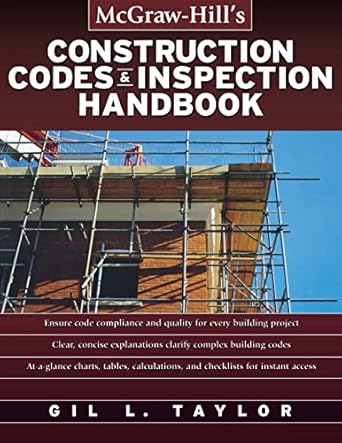 construction codes and inspection handbook 1st edition gil taylor 0071468250, 978-0071468251