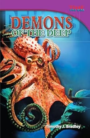 demons of the deep nonfiction readers 1st edition timothy j bradley 1433348969, 978-1433348969