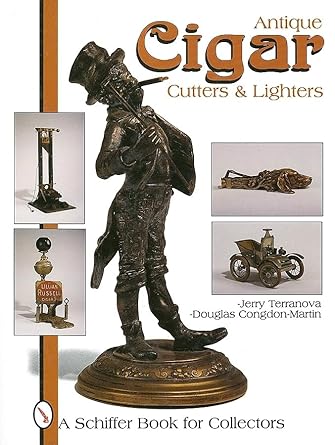 antique cigar cutters and lighters 1st edition jerry terranova 0887409415, 978-0887409417