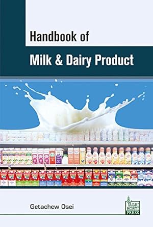 handbook of milk and dairy product 1st edition getachew osei 938328563x, 978-9383285631