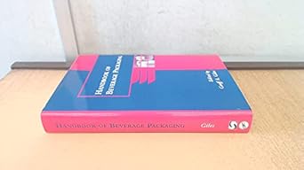 handbook of beverage packaging 1st edition geoff a giles 1850759898, 978-1850759898