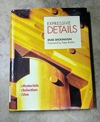 expressive details materials selection use 1st edition duo dickinson 0070168334, 978-0070168336