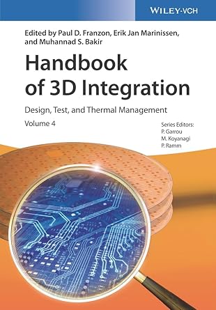 handbook of 3d integration volume 4 design test and thermal management 1st edition erik jan marinissen ,paul
