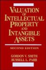 valuation of intellectual property and intangible assets 1st edition gordon v smith ,russell l parr