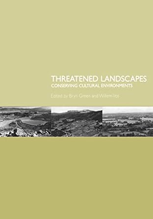 threatened landscapes 1st edition bryn green ,willem vos 041925630x, 978-0419256304