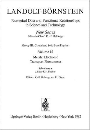 electrical resistivity kondo and spin fluctuation systems spin glasses and thermopower 1st edition k h