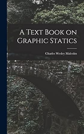 a text book on graphic statics 1st edition charles wesley malcolm 101822498x, 978-1018224985