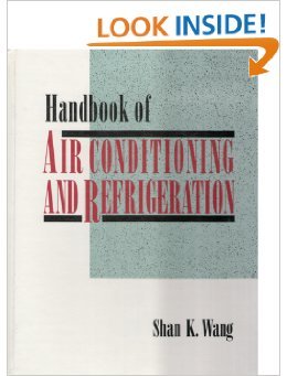 handbook of air conditioning and refrigeration 1st edition shan k wang 0070681384, 978-0070681385