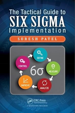 the tactical guide to six sigma implementation 1st edition suresh patel 1498745385, 978-1498745383