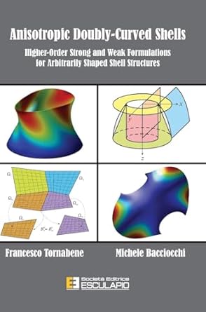 anisotropic doubly curved shells higher order strong and weak formulations for arbitrarily shaped shell