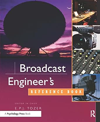 broadcast engineers reference book 1st edition epj tozer 0240522826, 978-0240522821