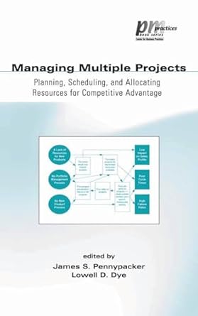 managing multiple projects planning scheduling and allocating resources for competitive advantage 1st edition