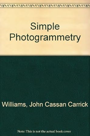 simple photogrammetry plan making from small camera photographs taken in the air on the ground or underwater