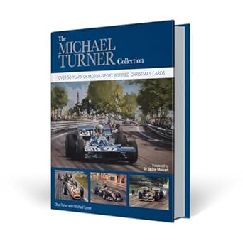 the michael turner collection over 50 years of motor sport inspired christmas cards 1st edition chas parker