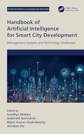 handbook of artificial intelligence for smart city development 1st edition sandhya makkar ,gobinath ravindran