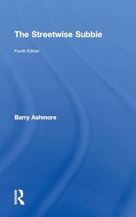 the streetwise subbie 1st edition barry ashmore 1138300152, 978-1138300156
