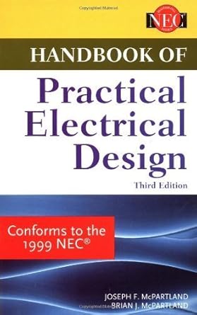handbook of practical electrical design 1st edition joseph f mcpartland ,brian j mcpartland 0070466424,