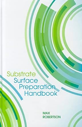 substrate surface preparation handbook 1st edition max robertson 1608072134, 978-1608072132