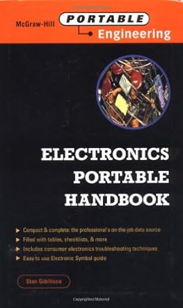 electronics portable handbook 1st edition stan gibilisco 0071344152, 978-0071344159