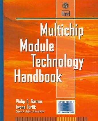 multichip module technology handbook 1st edition philip e garrou ,iwona turlik ,imaps 0070228949,
