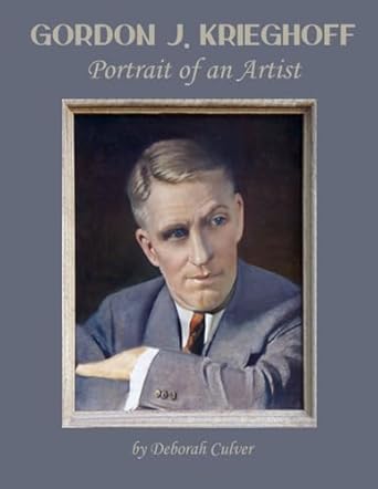 gordon j krieghoff portrait of an artist versatile painter collection auto advertising painter coffee table
