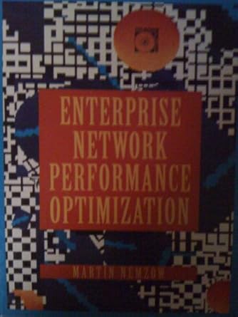 enterprise network performance optimization/book and cd rom 1st edition martin nemzow 0079118895,