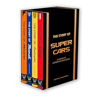 the story of supercars gift set a tribute to four automotive icons 1st edition stuart codling ,alex