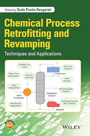 chemical process retrofitting and revamping techniques and applications 1st edition gade pandu rangaiah