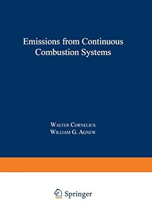emissions from continuous combustion systems proceedings of the symposium on emissions from continuous