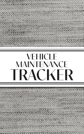 vehicle maintenance tracker hardcover 6 x9 hardcover 4 car maintenance tracker with 30 entries a page and