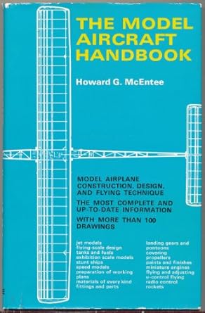 model aircraft handbook 1st edition howard garrett mcentee 0709113048, 978-0709113041