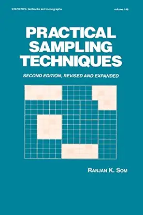 practical sampling techniques 1st edition ranjan k som 0824796764, 978-0824796761