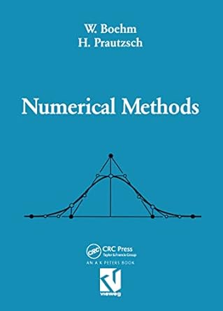 numerical methods 1st edition wolfgang boehm ,hartmut prautzsch 1568810202, 978-1568810201