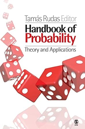 handbook of probability theory and applications 1st edition tamas rudas 1412927145, 978-1412927147