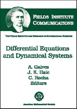 differential equations and dynamical systems 1st edition portugal conference on differential equations and