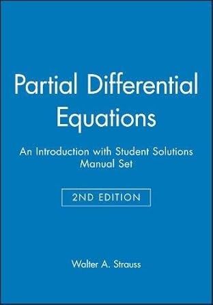 partial differential equations an introduction textbook and student solutions manual 1st edition walter a