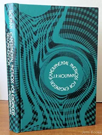 experimental methods for engineers 1st edition j p holman 0070295956, 978-0070295957