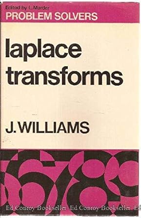 laplace transforms 1st edition john williams 004512020x, 978-0045120208