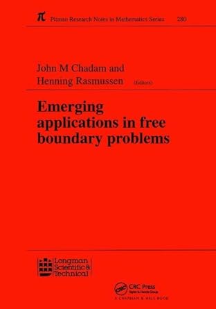 emerging applications in free boundary problems proceedings of the international colloquium free boundary