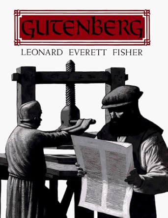 gutenberg 1st edition leonard everett fisher 0027352382, 978-0027352382