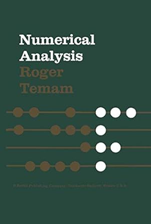 numerical analysis 1st edition r teman 9401025673, 978-9401025676